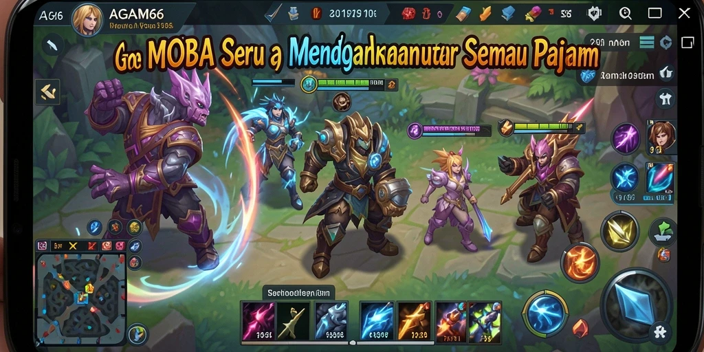 Tampilan menarik dari gameplay AGAM66 yang seru.