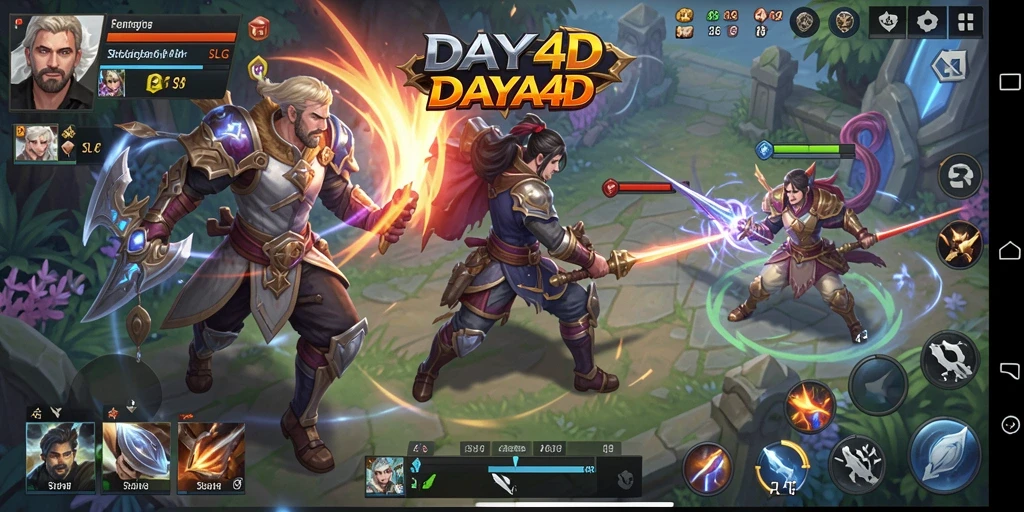Tampilan gameplay DAYA4D yang menarik dan menantang.