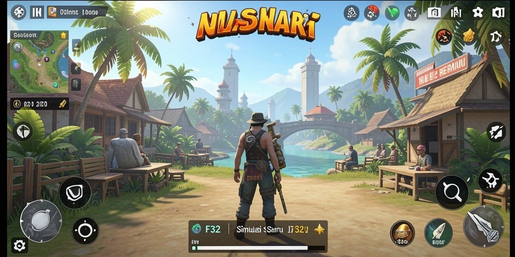 Tampilan gameplay F32 menunjukkan pengalaman simulasi yang seru.