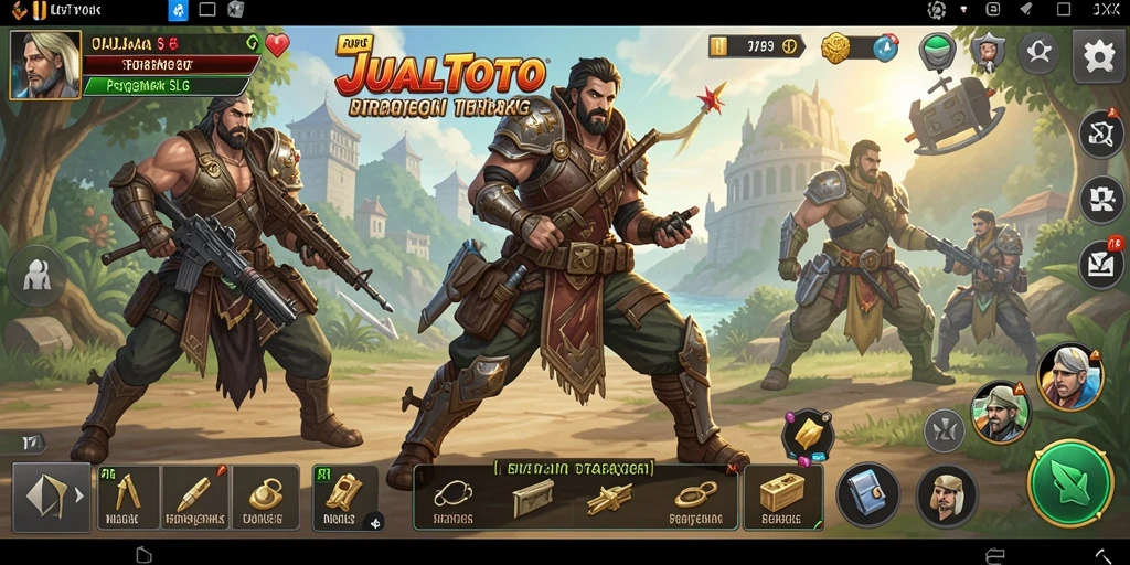 Tampilan gameplay JUALTOTO dengan strategi mendalam dan interaksi pemain.