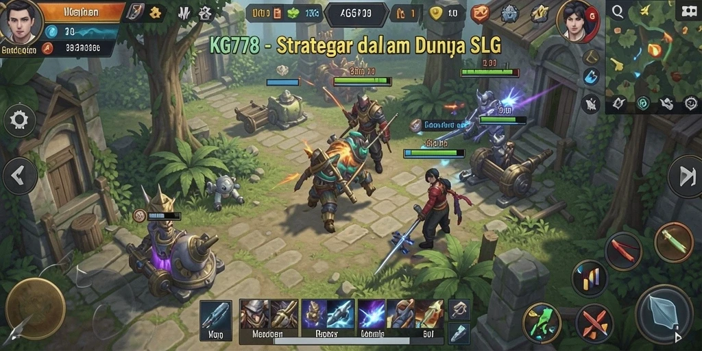 Tampilan grafis menarik dengan gameplay yang dinamis dalam KG778.