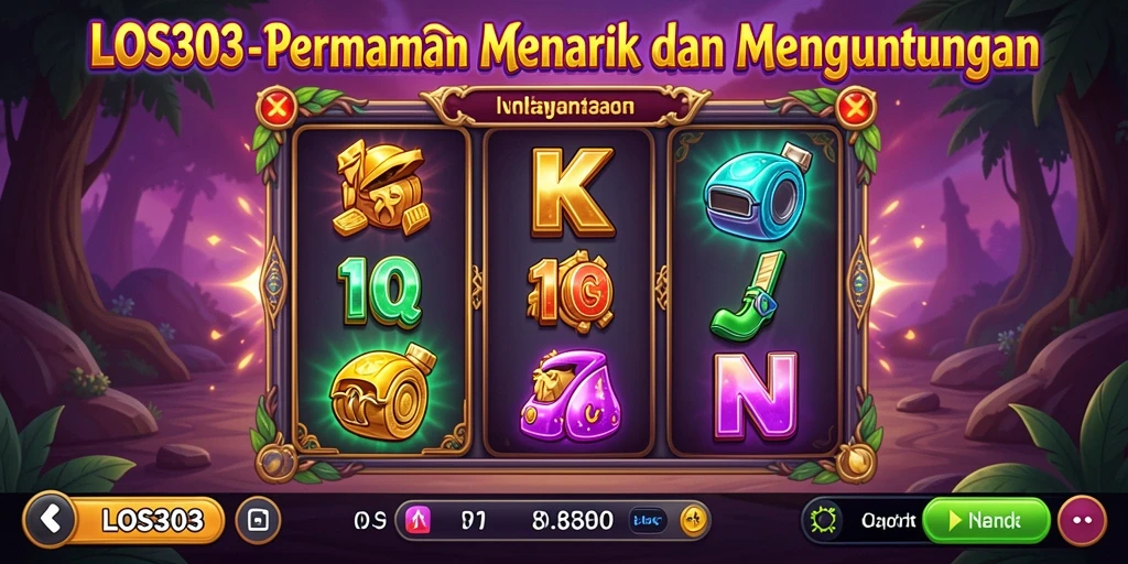 Gameplay Slot LOS303 yang penuh warna dan menarik.